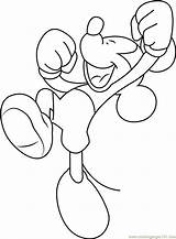 Mickey sketch template