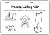 Sh Digraph Th Coloring Worksheets Kindergarten Ch Wh Worksheeto Via sketch template
