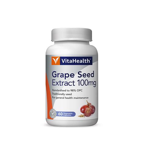 vitahealth malaysia health supplements grape seed extract mg