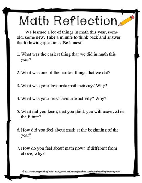 teaching math  hart    neartime    reflection