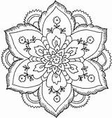 Coloring Mandala Pages Hindu Getcolorings Pag Color Printable sketch template