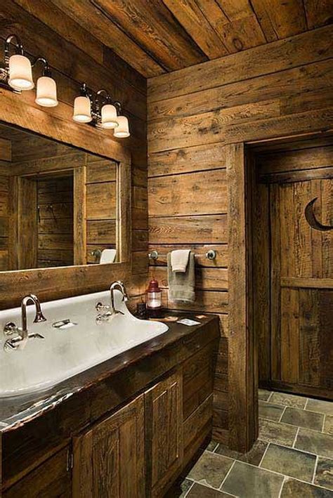 great rustic bathroom designs  owner builder network