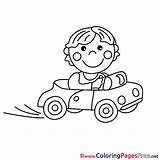Coloring Sheets Driver Sheet Title sketch template