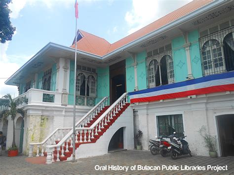 oral history  bulacan public libraries baliwag municipal library  museum