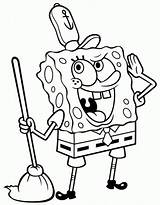 Coloring Spongebob Krabby Patty Privacy sketch template