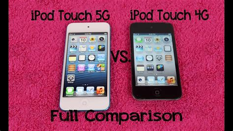 ipod touch    comparison speed test hardware apple itouch  gen   generation