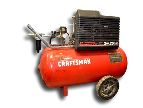 sears craftsman  hp  gallon air compressor coast machinery group   nude