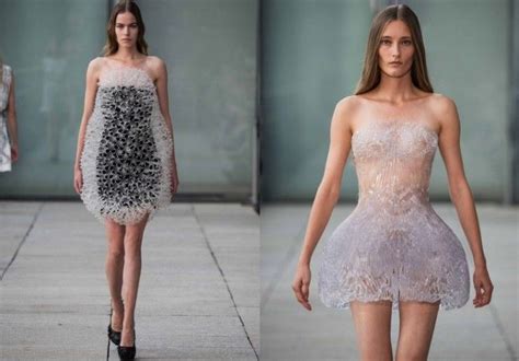 magnetic 3d printed dresses bring future to fashion week fashion 3d