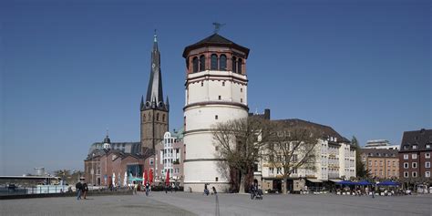 burgplatz duesseldorf  castle tower    buildi flickr