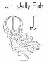 Jelly Jellyfish sketch template