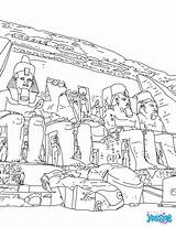 Simbel Colorear Egipto Estatuas Templo Hellokids Desenho Tut Antiguo Tempel Egipcias Esculturas Ausmalen Mesopotamia Abou Anmalbild Farben sketch template