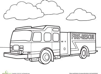 rescue vehicles coloring pages hannah thomas coloring pages