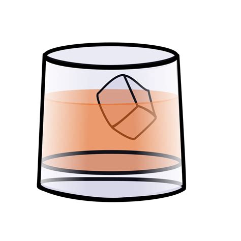 Onlinelabels Clip Art Whisky Glass