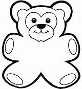 Coloring Bear Gummy Color Pages Getcolorings Stuffed Animal sketch template