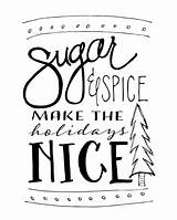 Spice Sugar Print Coloring Thecakeblog Pages Color Template Cake Christmas sketch template