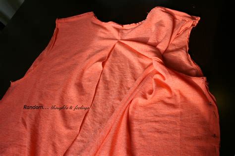 Random Thoughts And Feelings Refashioned Tee Twisted