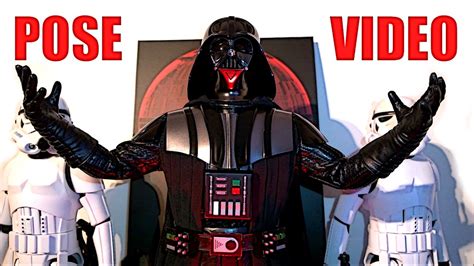 articulation pose video hot toys star wars rogue one darth vader