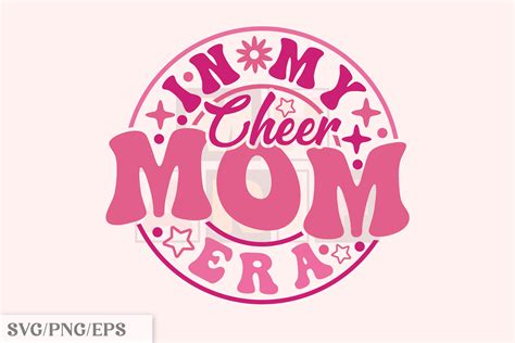 cheer mom era svg trendy mama des grafico por mharif creative