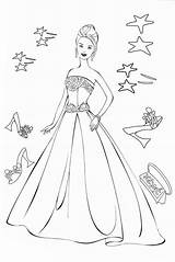 Coloring Fashion Model Wedding Dress Latest Match Mix sketch template