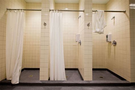 as schools install more private stalls popularity of open showers goes