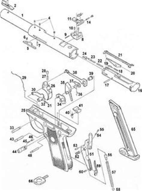 ruger mini  schematic    minis  ruger