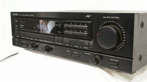 kenwood kr  stereo receiver audiobaza