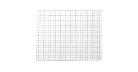 large graph paper note pad zazzle
