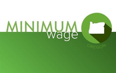 minimum wage rate  oregon  connectpay