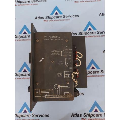 basler electric mvc  manual voltage control atlas shipcare services