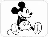 Mickey Mouse Coloring Pages Classic Disneyclips Sitting Down Birijus Elegant 1104 Minnie Excellent Kids Funstuff sketch template