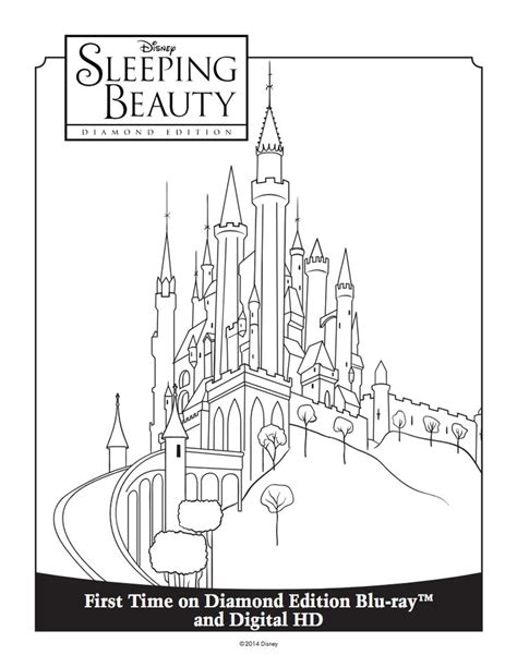 easy disney castle coloring pages fititnoora