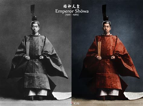 emperor showa hirohito   emperor  japan  lead japan