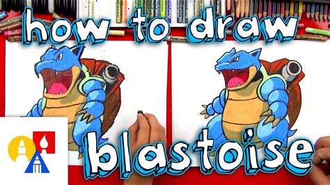 how to draw blastoise from pokemon