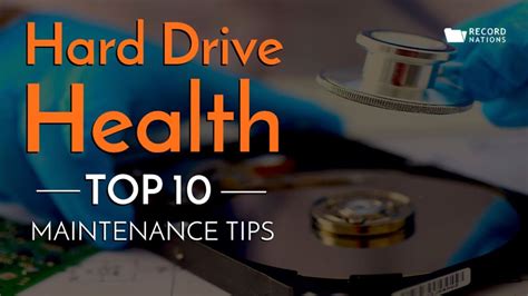 hard drive health top  maintenance tips youtube