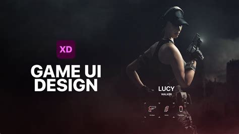 design prototype  game menu ui  adobe xd web design club