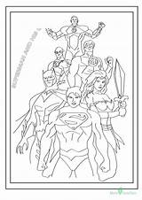 Superman Coloring Gang Pages Parentune Worksheets sketch template