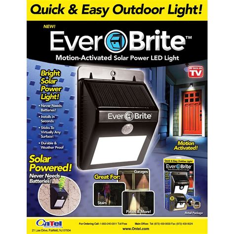 tv  brite motion activated outdoor led light  home depot canada