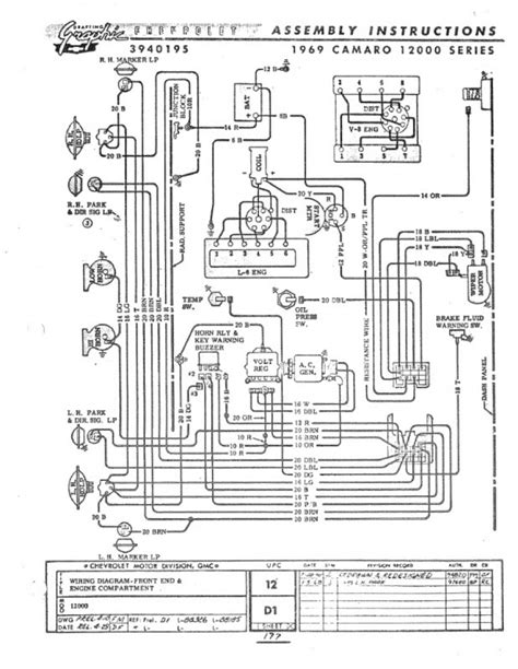 camaro headlight wiring diagram