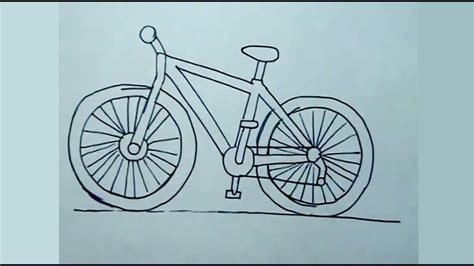 Aprender A Dibujar Fácil Cómo Dibujar Una Bicicleta