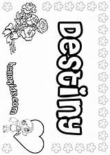 Destiny Coloring Pages Color Print Hellokids Girls Online Sheets sketch template