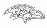 Ravens Baltimore Logo Coloring Pages Outline Svg Vector Transparent Logos Large Trending Days Last sketch template