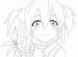 Silica Lineart sketch template