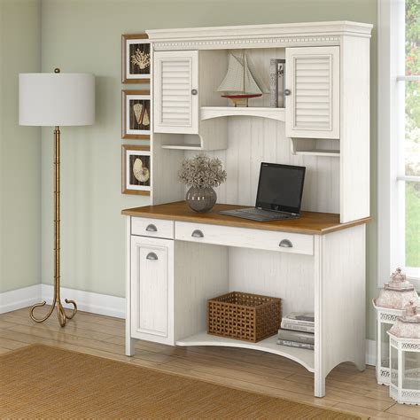 bush furniture fairview computer desk  hutch  drawers walmartcom