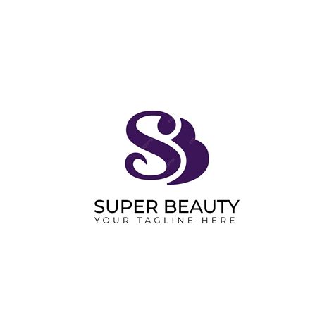 premium vector sb beauty logo