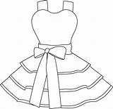 Coloring Apron sketch template