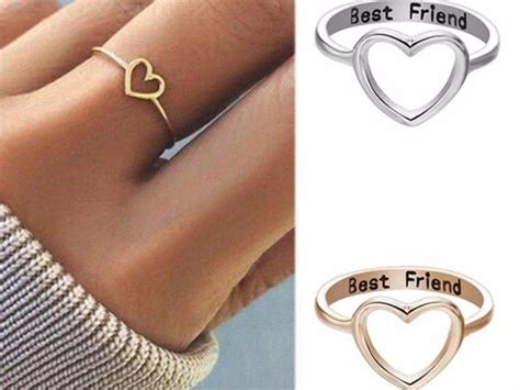 [jewelry] Bff Best Friend Forever Ring For Friendship T Size Us 7
