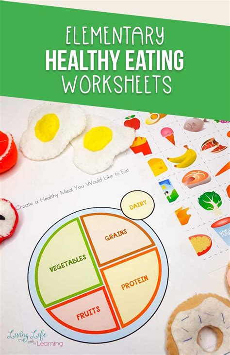 healthy eating worksheets db excelcom
