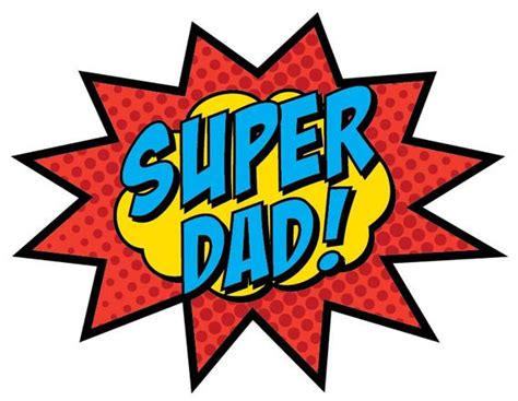 Super Dad 2 Sided Sign Instant Download Etsy