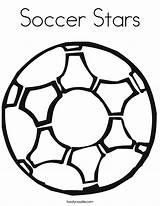 Soccer Coloring Pages Ball Stars Balls Printable Clipart Print Sport Boys Good Logos Lsu Library Player Twistynoodle Popular Comments Noodle sketch template