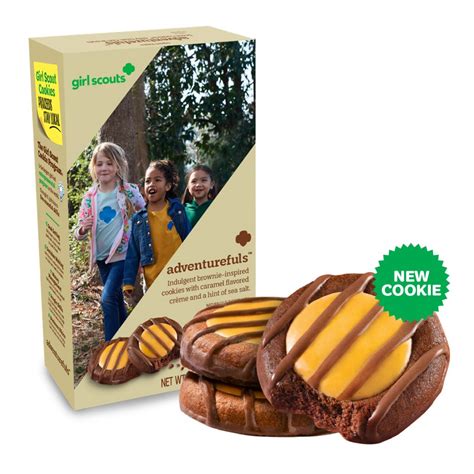 girl scout announces  adventurefuls cookie sales  feb